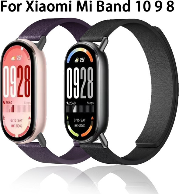 Xiaomi Uhrenarmband Silikon, Magnetisch, Schwarz, Unisex - Bild 1