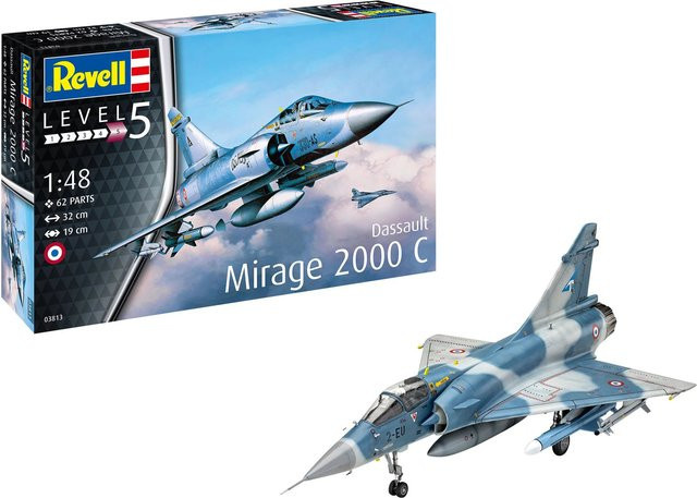 Revell Dassault Mirage 2000C, Modellbausatz, 1:48, ab 13 Jahren - Bild 2