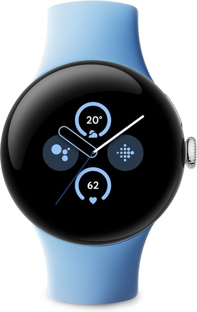 Google Pixel Watch 2 WiFi Smartwatch Silber/Bay - Bild 1