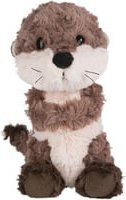 Nici Kuscheltier Otter aus Plüsch in Grau und Beige, Höhe: 40 cm - Bild 1