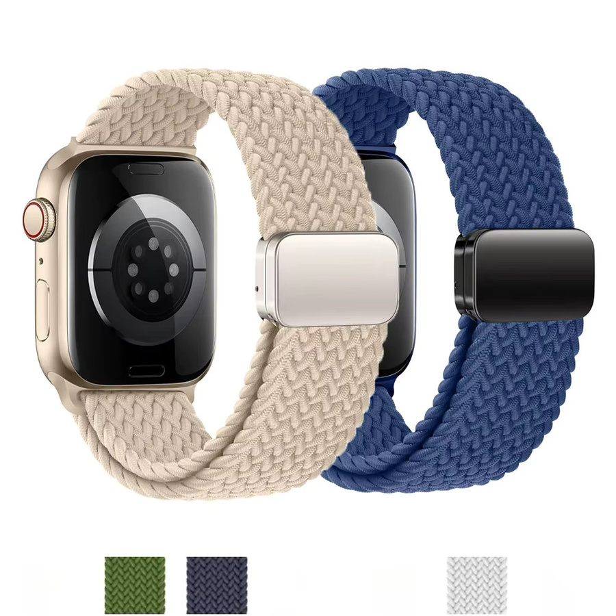 LCAPLE Uhrenarmband Textil, Geflochten, Magnetisch, Unisex - Bild 4