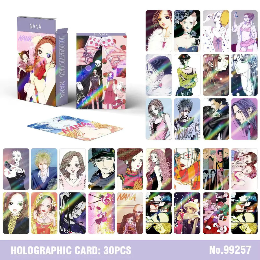 Bandai Nana Japanische Manga Fotokarten-Album, Sammelbare LOMO-Karten, Bunt / Mehrfarbig - Bild 2