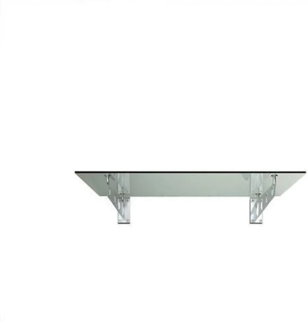 Glaszentrum Hagen Glasvordach Typ S aus VSG Klarglas B: 120 cm, H: 90 cm - Bild 1