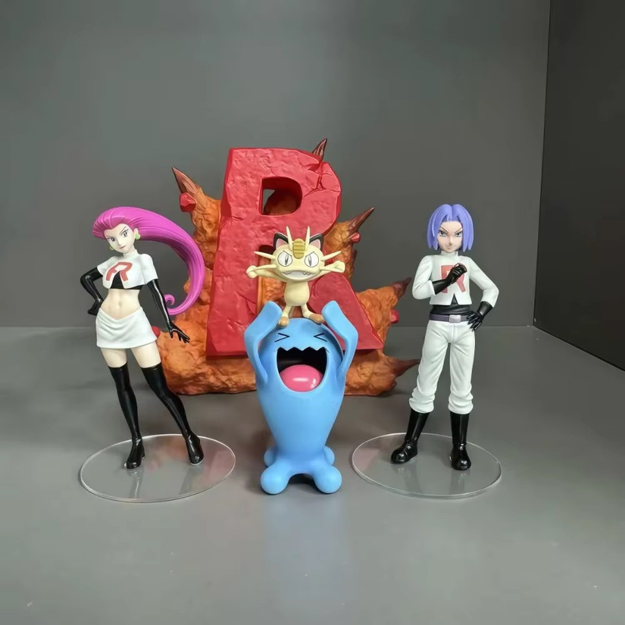 Potdemiel Pokémon Rocket Team Actionfiguren, Einzelfigur, Kunststoff - Bild 4