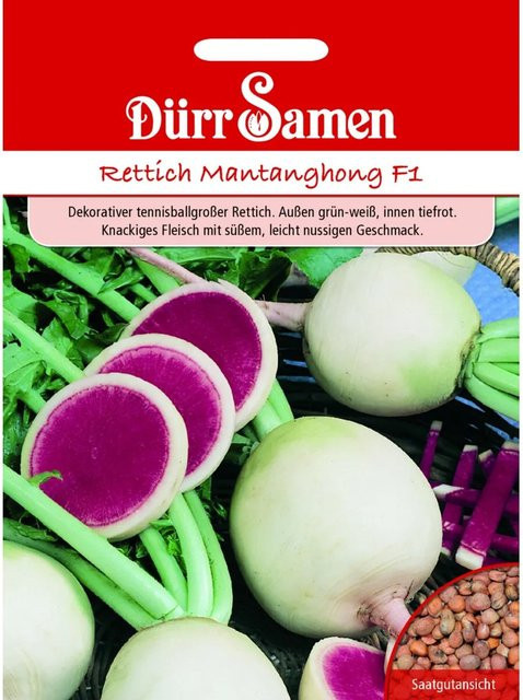Dürr Mantanghong F1 Rettich Saatgut - Bild 1