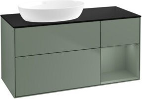 V&B Waschtischunterschrank Finion in Platinbraun, Breite: 120 cm, Tiefe: 50,1 cm, Höhe: 50,1 cm - Bild 1