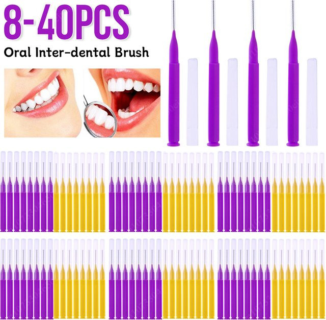 MOJOYCE Interdentalbürsten zur Zahnreinigung, 8-40 Stück - Bild 1