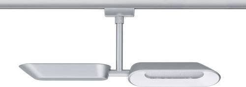 Paulmann URail Dipper Hochvolt-Schienensystem-Leuchte LED dimmbar, 16W, Chrom matt und Weiß - Bild 1