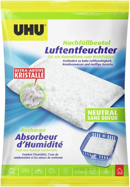 UHU airmax Luftentfeuchter-Nachfüllbeutel Weiß 450 g - Bild 2