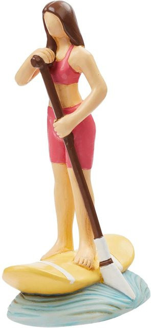 HobbyFun Miniatur Standup-Paddlerin aus Polyresin für Tabletop und Hobby - Bild 1