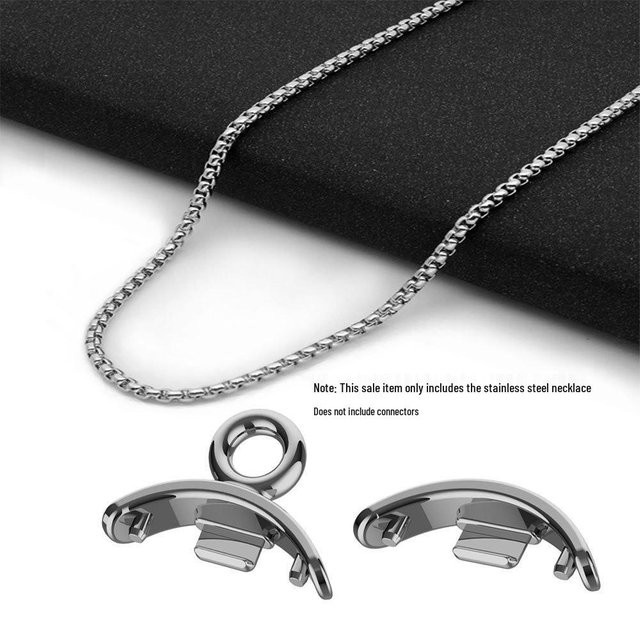 Xiaomi Halskette Anhänger, Edelstahl, Perle, Silber, Unisex - Bild 1