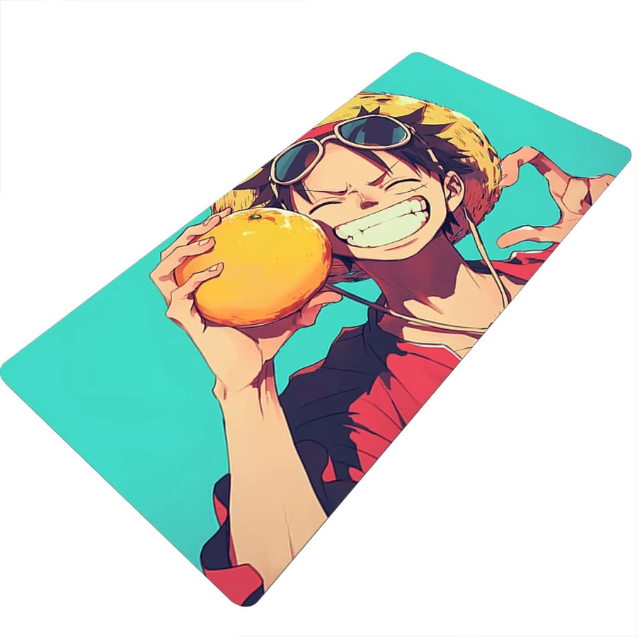 Bandai One Piece Ruffy Gaming Mauspad XL in Multicolour mit rutschfester Oberfläche - Bild 2