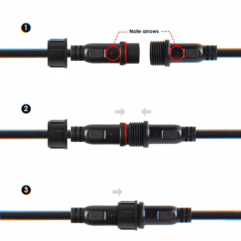 YELEDWAY 2-Wege-LED-Splitter IP67 wasserdicht Y-Form Verlängerungskabel mit 2-poligem Anschluss für DC 5V 12V Lichtleisten - Bild 3