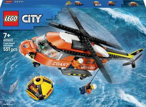 Lego City Hubschrauber der Küstenwache Bau- und Spielset