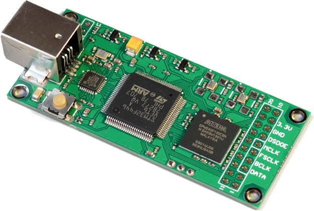 Huo Guang Shu U30 USB-Digitalschnittstelle mit PCM1536 und DSD1024 Kompatibilität zu I2S, Farbe: Grün - Bild 1