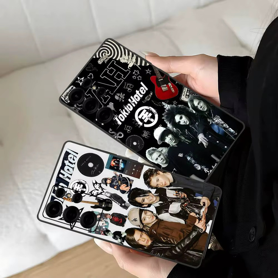 Handyhülle mit Tom Kaulitz Tokio Hotel Motiv für Samsung Galaxy S24 FE S25 Ultra S20 Lite S21 S22 S23 S24 S22 Ultra 5G in Multicolor - Bild 5