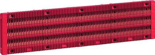 Rittal RiLineX Board 550 A Sammelschienen-Modul aus Kupfer, 3-polig, Farbe Rot, Breite: 90,5 cm - Bild 1