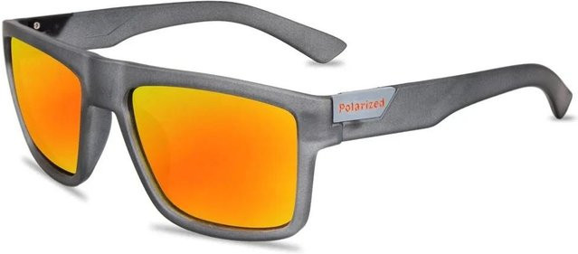 Yiran bag Sonnenbrille, quadratisch, Unisex, Vollrand, Kunststoff, grau - Bild 1