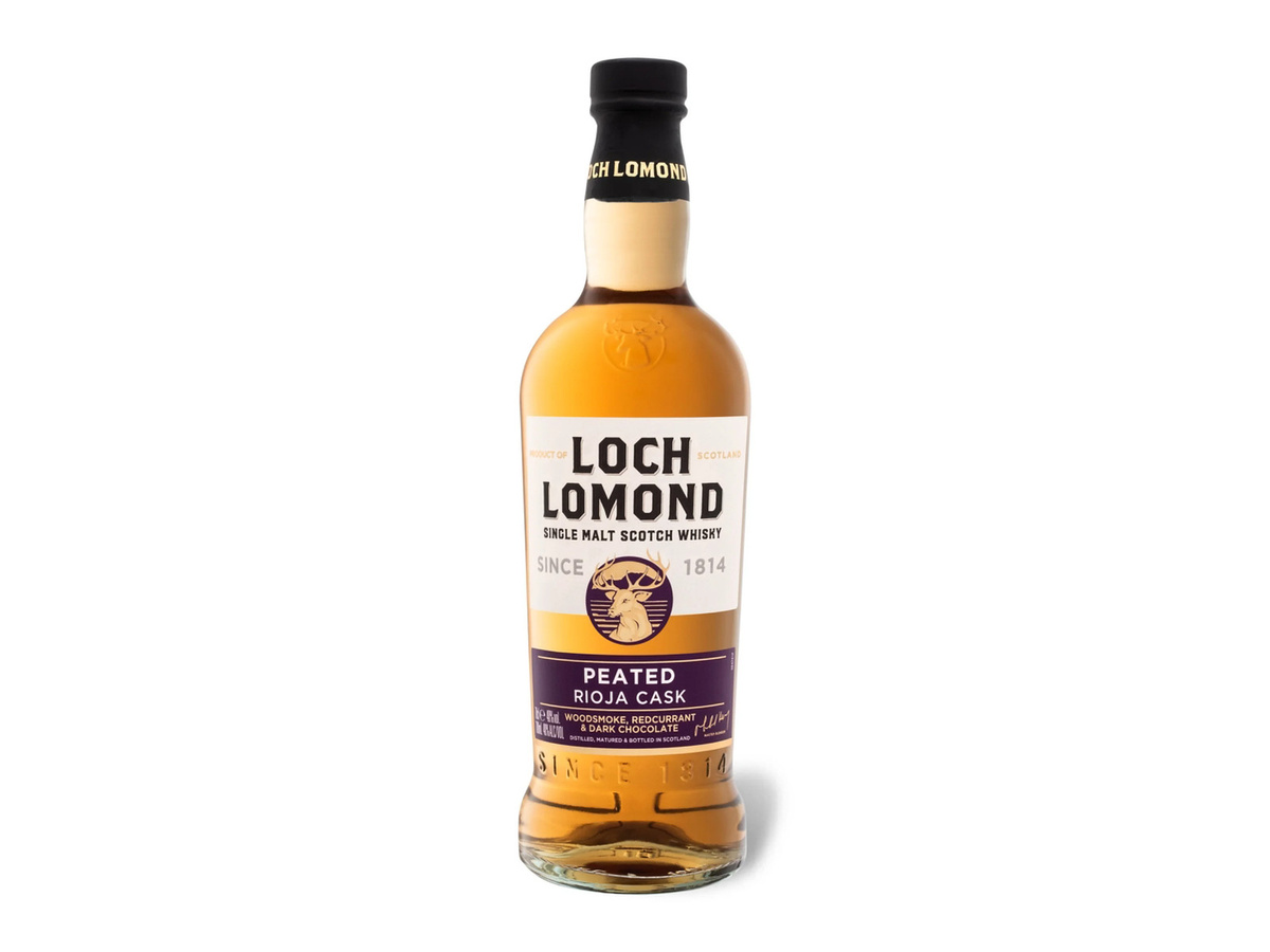 Loch Lomond Single Malt Scotch Whisky Peated Rioja Cask 0,7 l - Bild 2