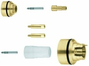 Grohe Verlängerungsset für Wannen- und Brause-Thermostate in Gold, Länge: 2,75 cm - Bild 1