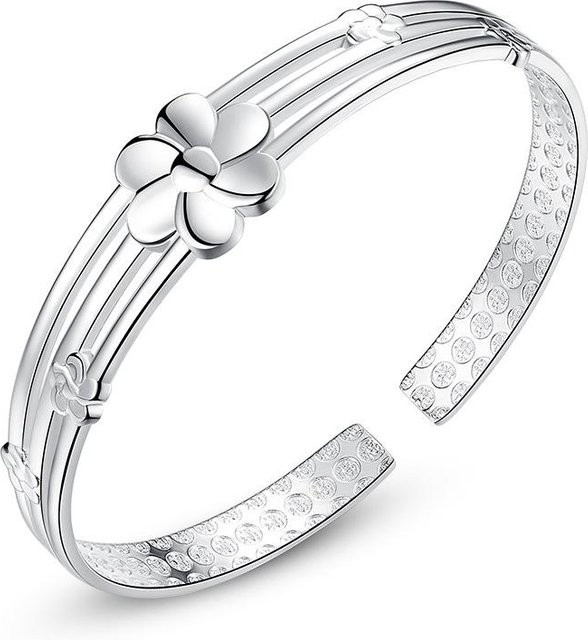 POMOiii Blumenarmband, 925 Silber, Damen - Bild 1