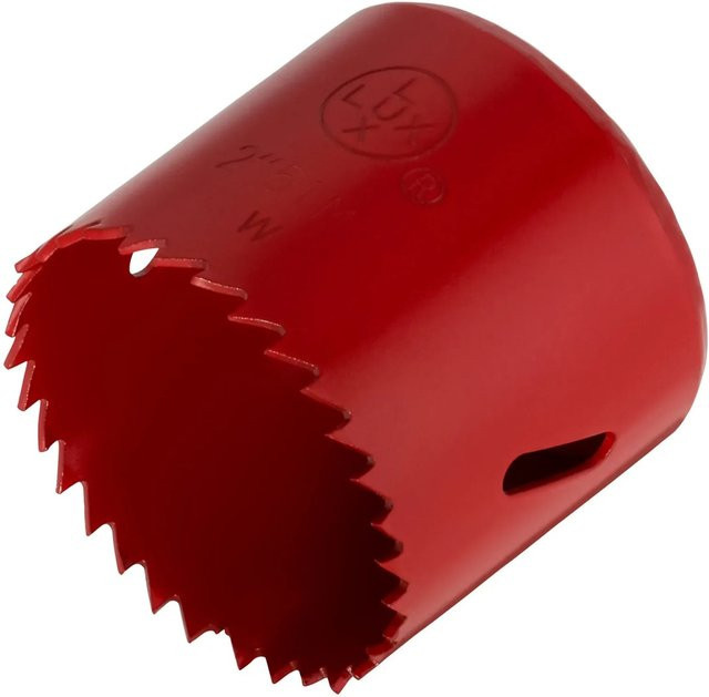 LUX-TOOLS Lochsäge aus Stahl in Rot mit 51 mm Durchmesser - Bild 1