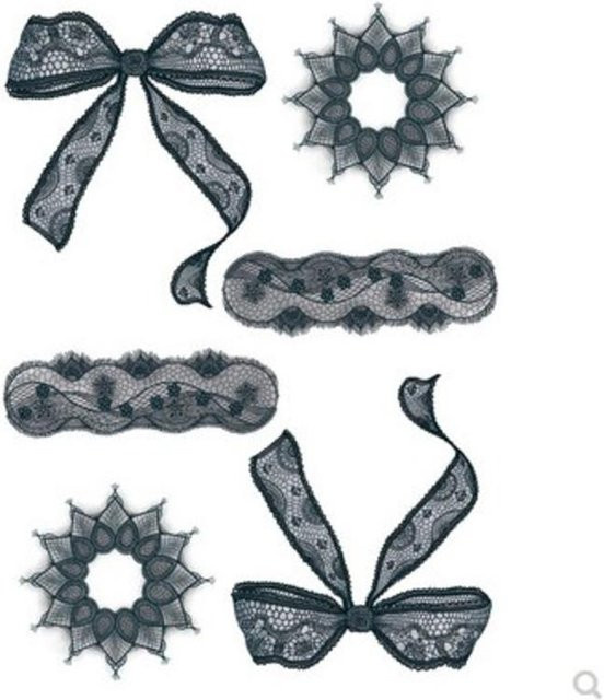 Temporäre Tattoo Aufkleber Bowknot, Damen - Bild 1