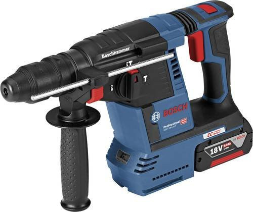 Bosch Professional GBH 18V-26F SDS-Plus-Akku-Bohrhammer 18V mit 5Ah Li-Ion Akku in Blau - Bild 1