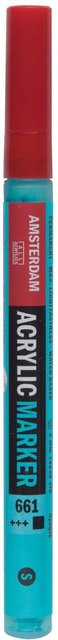 AMSTERDAM Acrylic Marker in Türkisgrün mit 1-2mm feiner Spitze - Bild 1