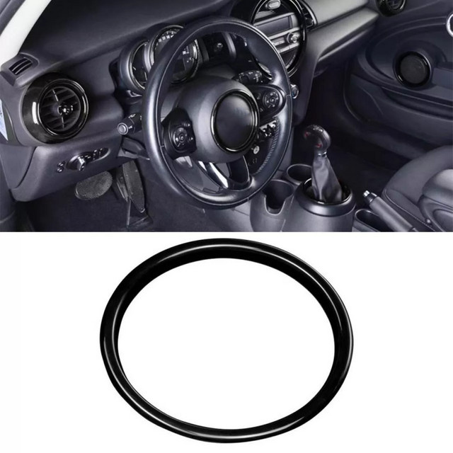 Lenkrad Mittelring Abdeckung Verkleidung für Mini Cooper F54 F55 F56 F57 F60 in Schwarz - Bild 1