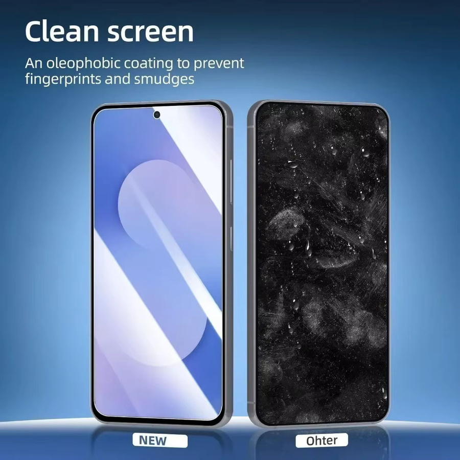 3er-Pack Displayschutzfolie aus ultra-klarem gehärtetem Glas für Samsung Galaxy S26 S25 S24 S23 S22 Ultra Plus FE, 9H Härtegrad, transparent - Bild 2