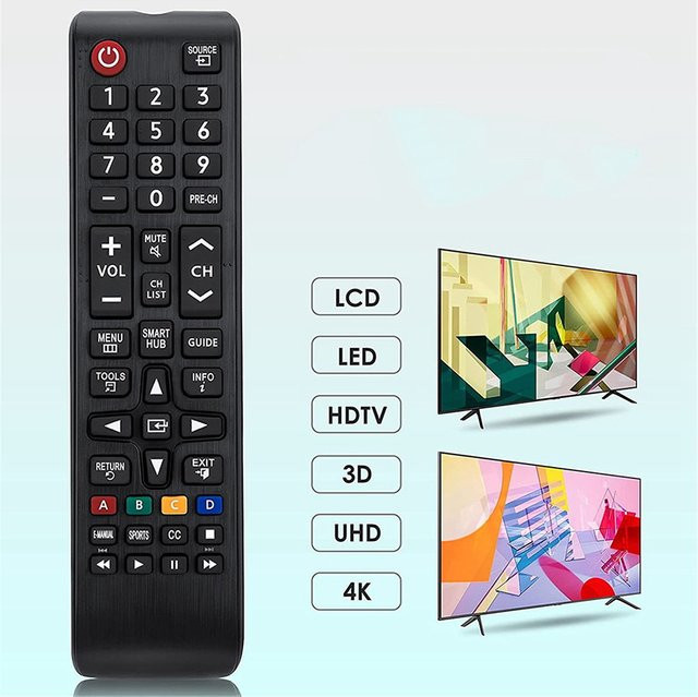Samsung BN59-01199F Universalfernbedienung für Smart TV in Schwarz - Bild 1