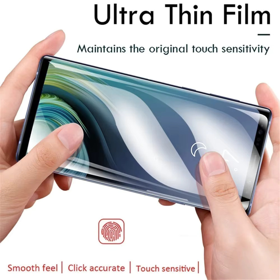 5 Stück Hydrogel-Displayschutzfolien für Xiaomi Redmi Note 15 Pro Plus, transparent, kompatibel mit Redmi Note 14 13 12 11 Pro Plus, unterstützt Fingerabdruck-Entsperrung - Bild 5
