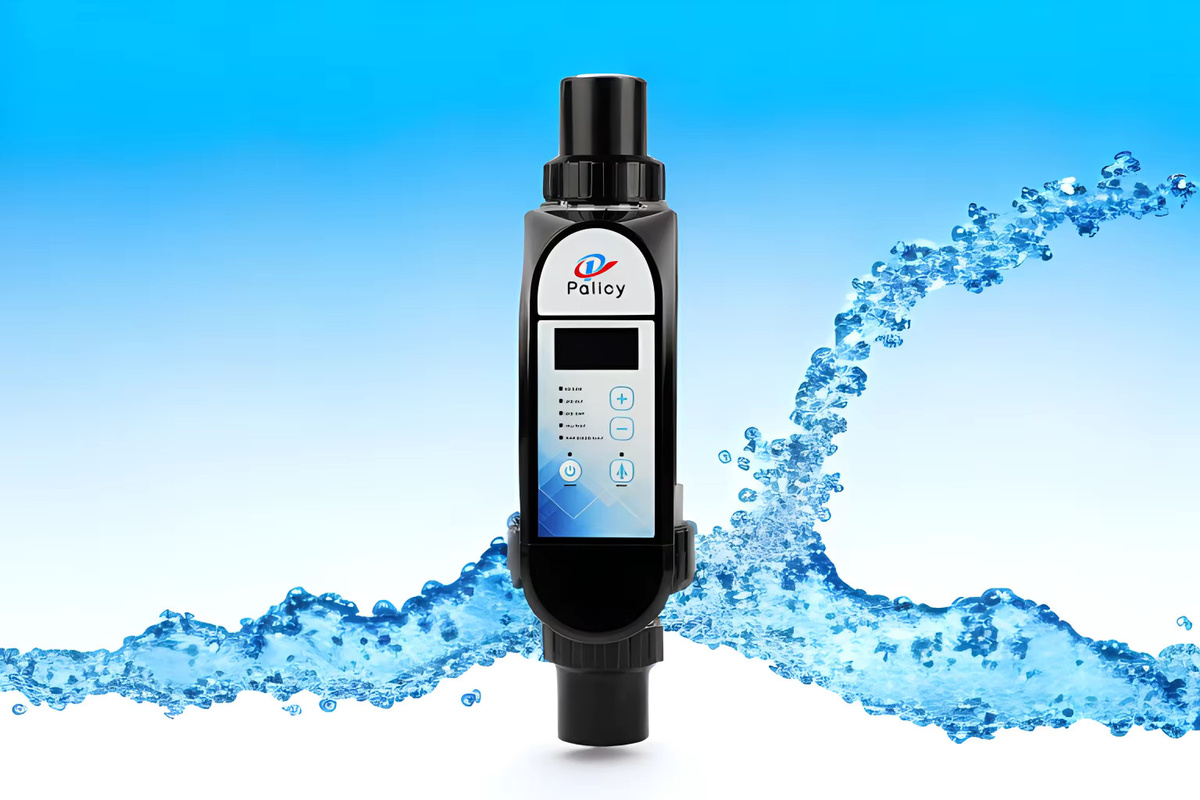 Palicy Automatischer Salzwasser-Chlorgenerator für Schwimmbäder, selbstadaptierendes Pool-Chlorinator-System, 100–240 V - Bild 2