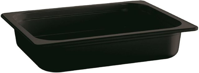 APS GN 1/1 Behälter ECO LINE aus Melamin, schwarz, Volumen: 7,1 l, B/T: 32,5 x 6,5 cm - Bild 1