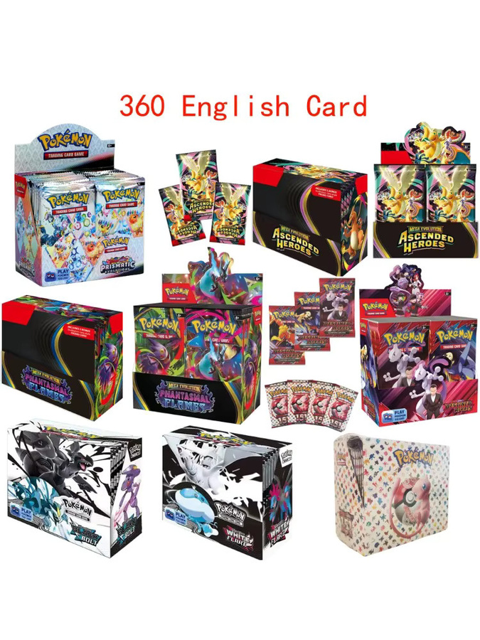 Bandai Pokemon Prismatic Evolutions Scarlet Violet 151 Surging Rivalites, Sammelkarten, Englisch, 360 Stück - Bild 3