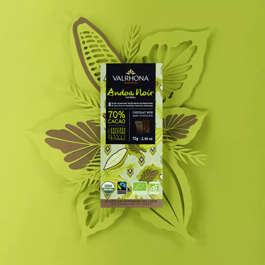 Valrhona Schokolade Andoa Noir 70 % Peru - Bild 2