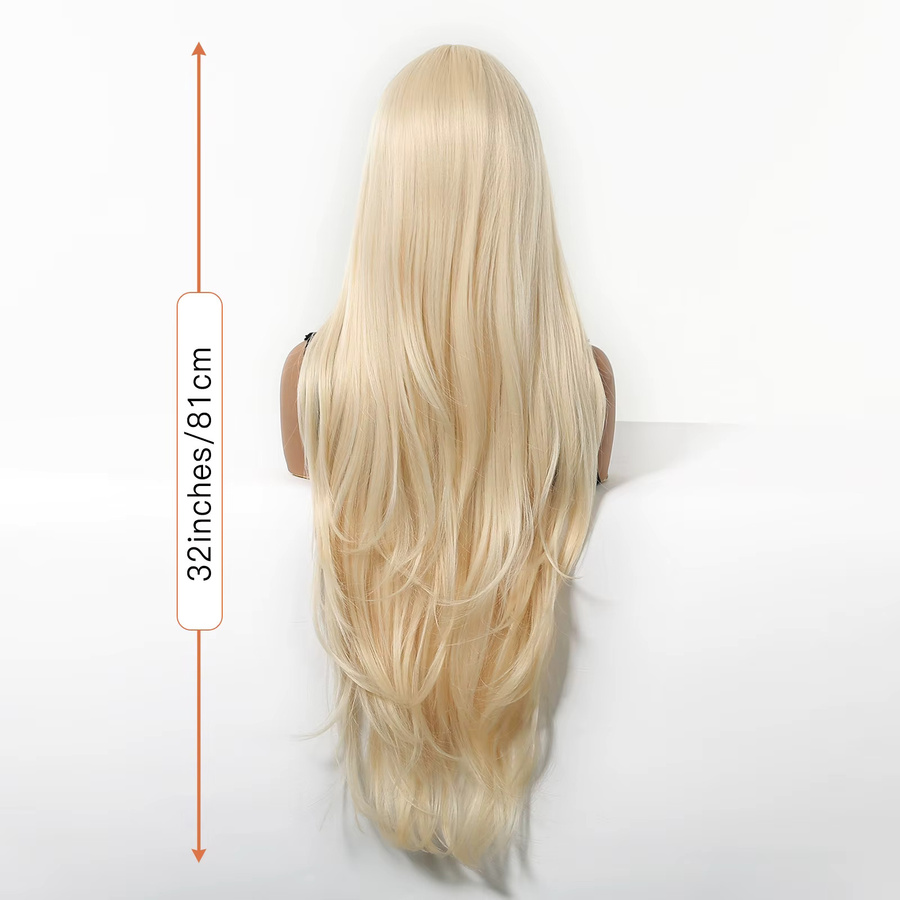 TINY LANA Perücke, blond, gewellt, synthetisch, Damen - Bild 2