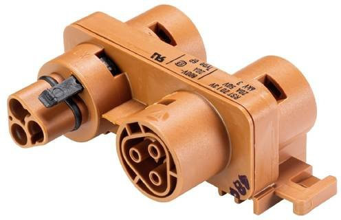 Wieland Electric Verteiler 96.030.0151.4 in Braun und Orange - Bild 1