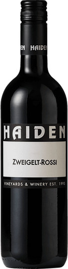 Hannes Haiden Zweigelt Reserve Rossi, 2020, trocken, Rotwein, 0,75 l - Bild 1