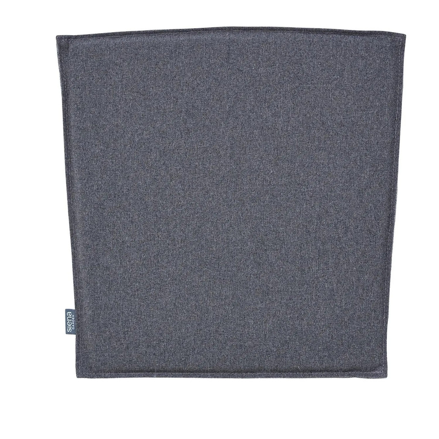 Siena Garden Universal Sitzkissen mit Schaumkern in Charcoal, B/T/H: 44 x 43 x 1,5 cm - Bild 2