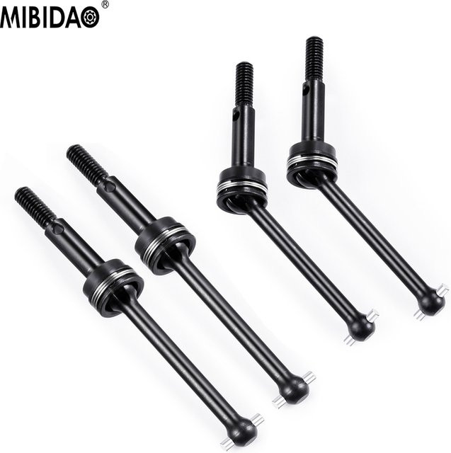 MIBIDAO Metall-Universal-CVD-Antriebswelle vorne und hinten, 1/10 Tamiya TT02 RC-Auto, Zubehör - Bild 1