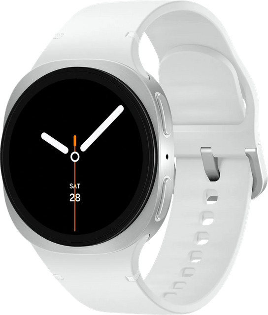 Samsung Galaxy Watch8 Silber 40 mm mit Sleep Tracking für Android - Bild 1