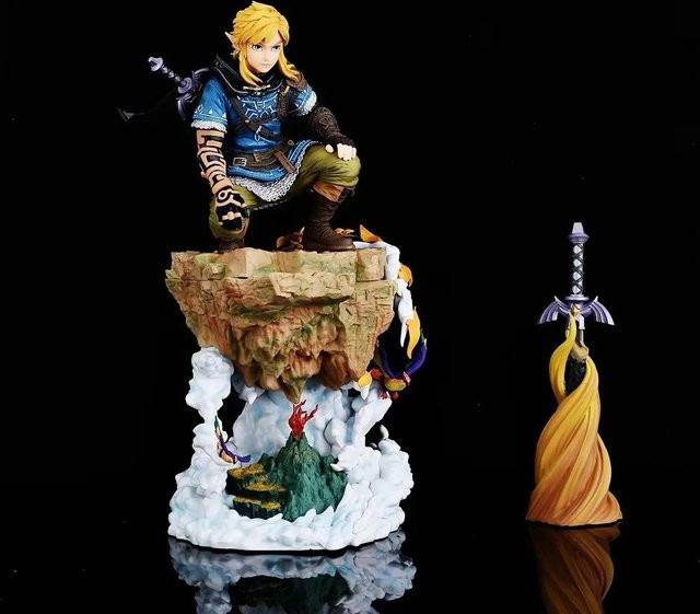 Yiran toy 1 THE LEGEND OF ZELDA: TEARS OF THE KINGDOM Link Actionfigur 38cm - Bild 1