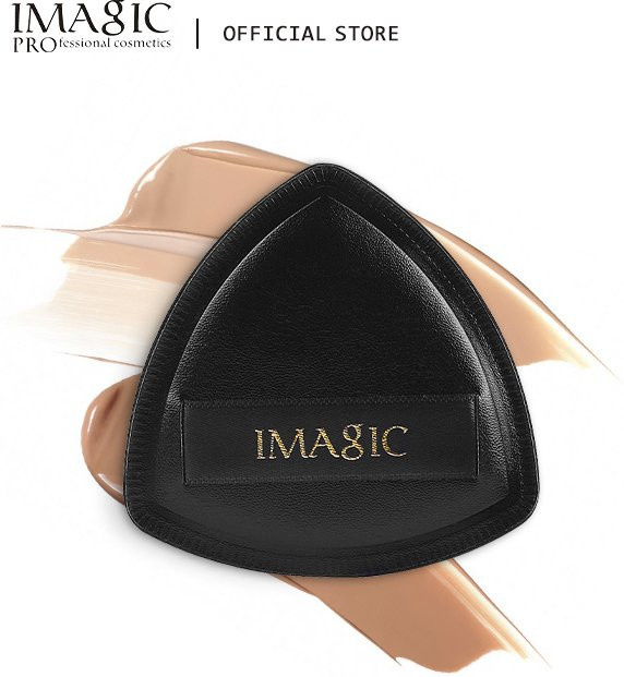 IMAGIC Air Cushion Puff, Triangle Sponge, Black - Bild 1