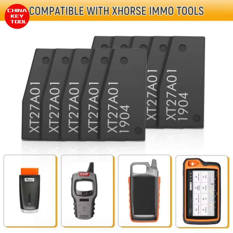 Xhorse VVDI Super Chip XT27A01 XT27A66 Transponder zum Umschreiben in Schwarz - Bild 5