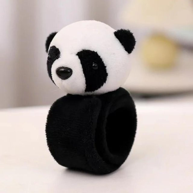 Kidsly Kinderarmband, Panda, Baumwolle, Weiß - Bild 1