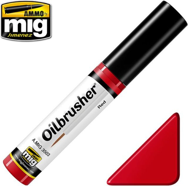 AMMO by MIG Jimenez Oilbrusher Red - Bild 1