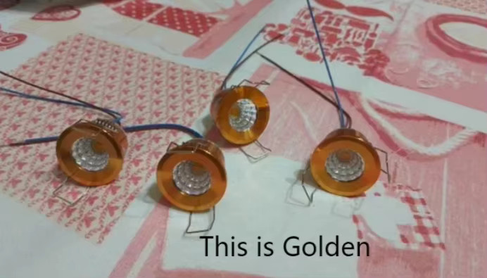 ONDENN 4er Set Mini LED Einbauleuchten rund in Weiß, dimmbar, 3 W, für Wohnzimmer, Schlafzimmer und Küche - Bild 2