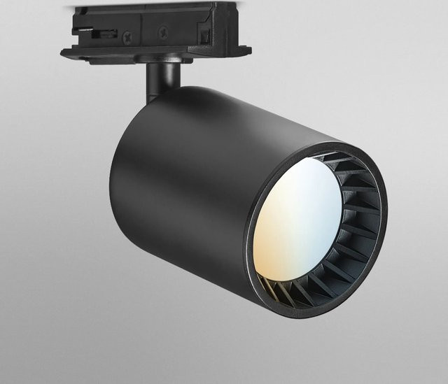 Ledvance Smart+ Osaka Schienesystem mit LED-Spot in Schwarz, dimmbar und WLAN-fähig - Bild 1